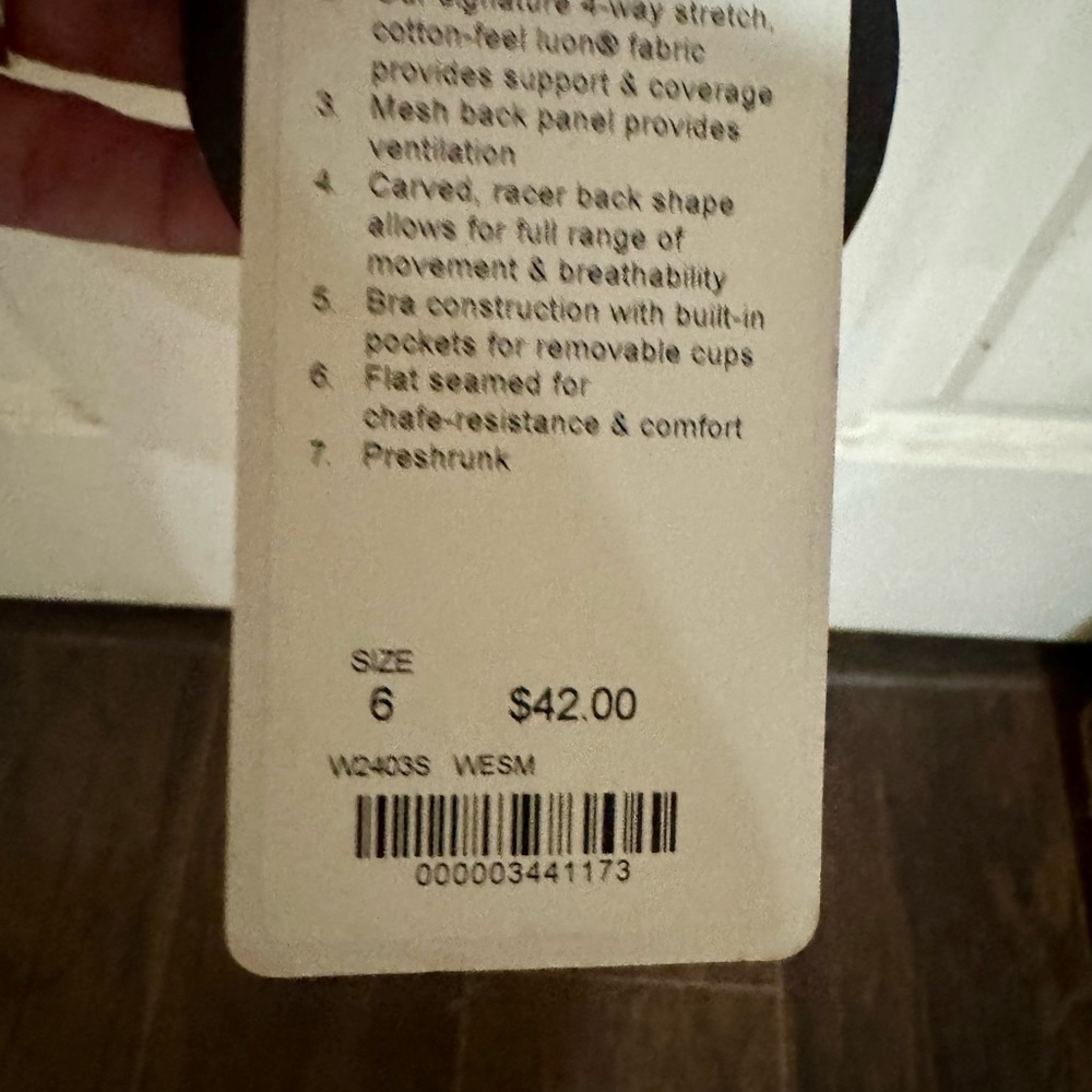 NWT lululemon athletica Multicolor Sports Bra - Picture 2 of 7